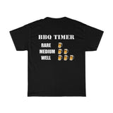 BBQ TIMER - Unisex Cotton T-shirt