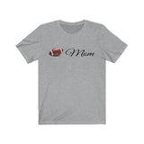 FOOTBALL MOM - 100% Cotton Jersey Women's T-shirt