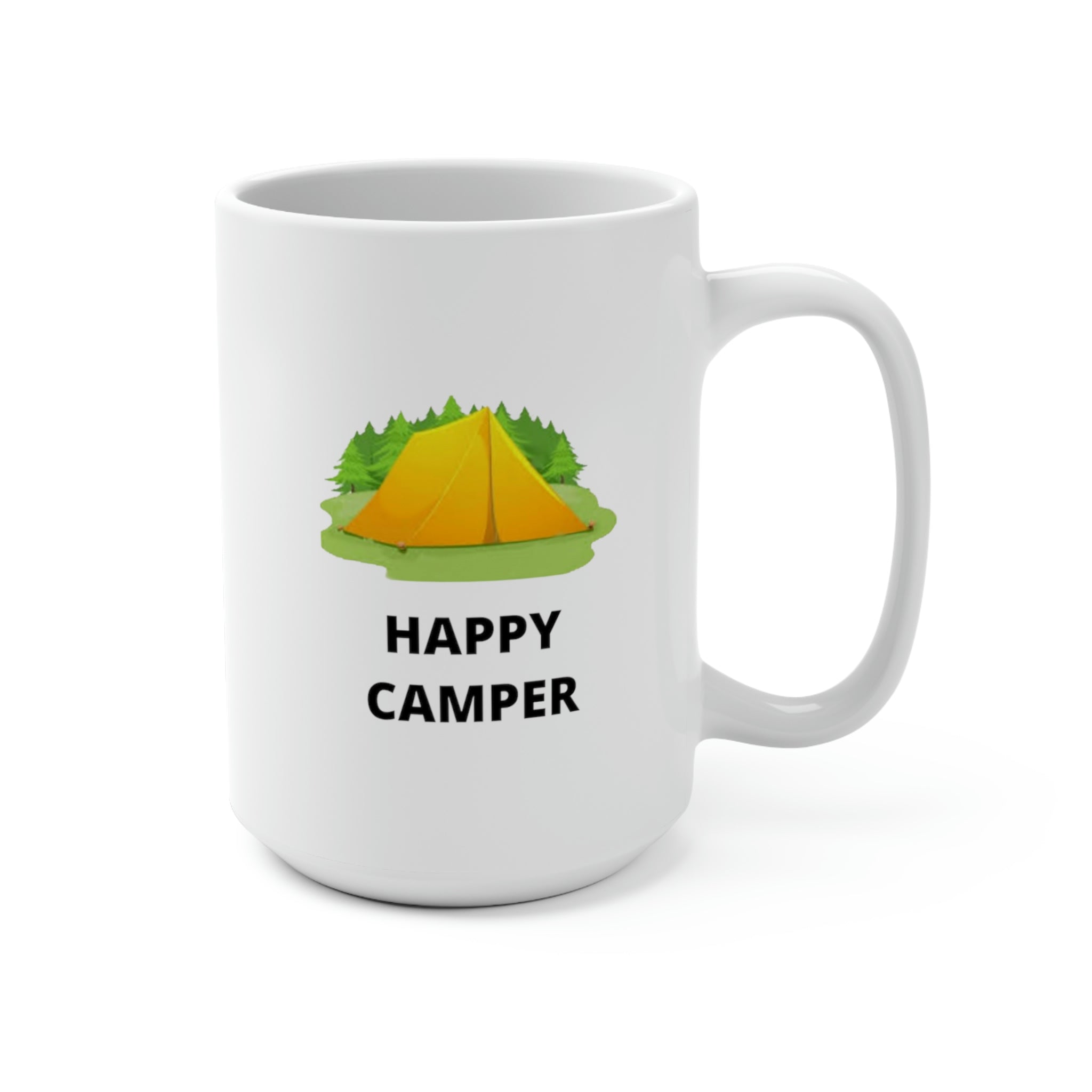 HAPPY CAMPER - Novelty Coffee Mug - 15oz