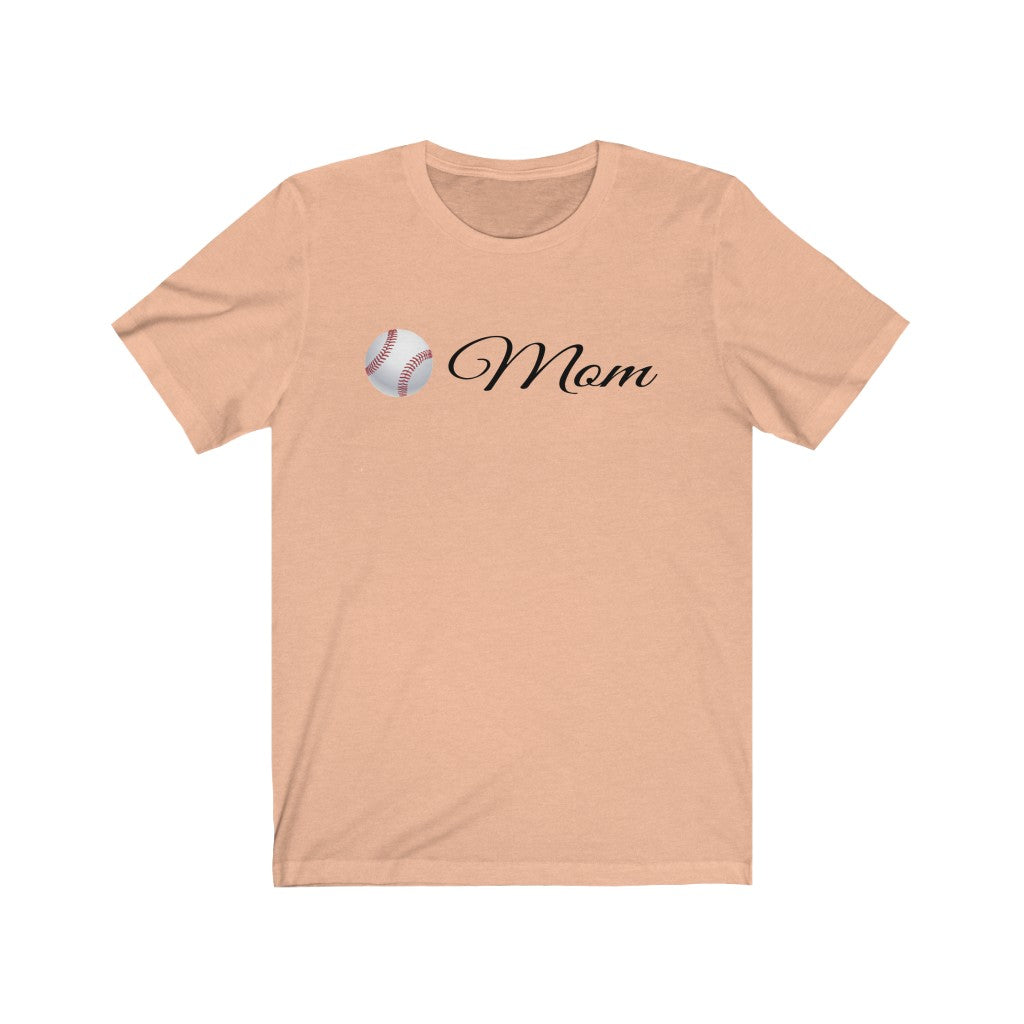 BASEBALL MOM - 100% Cotton Jersey Women's T-Shirt